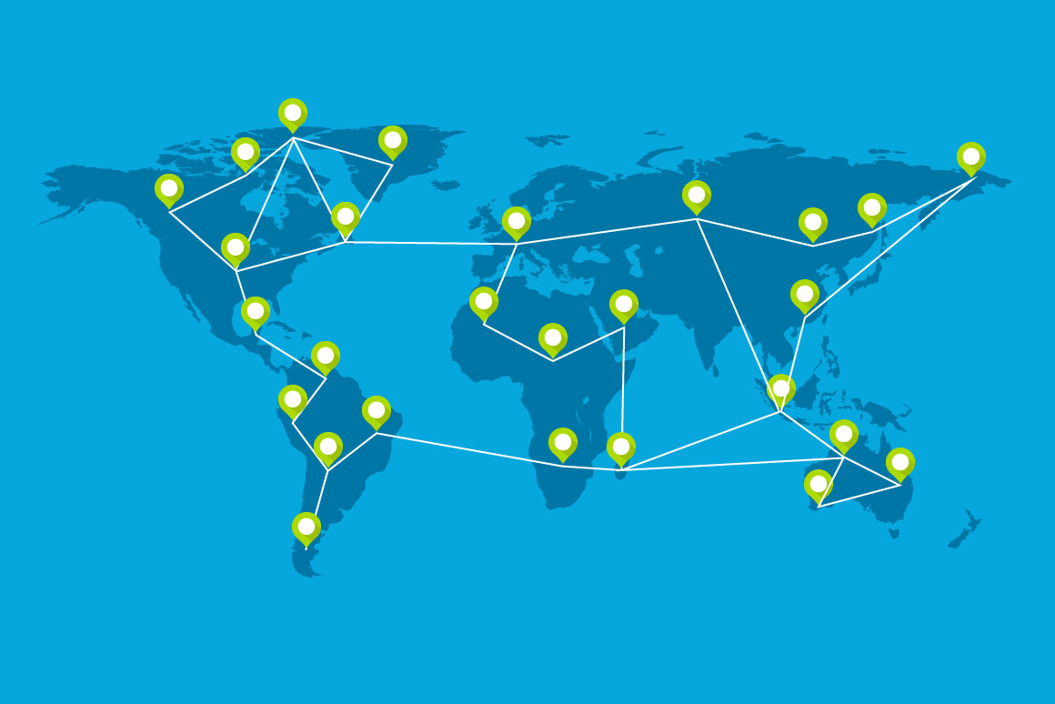 world map about constant content